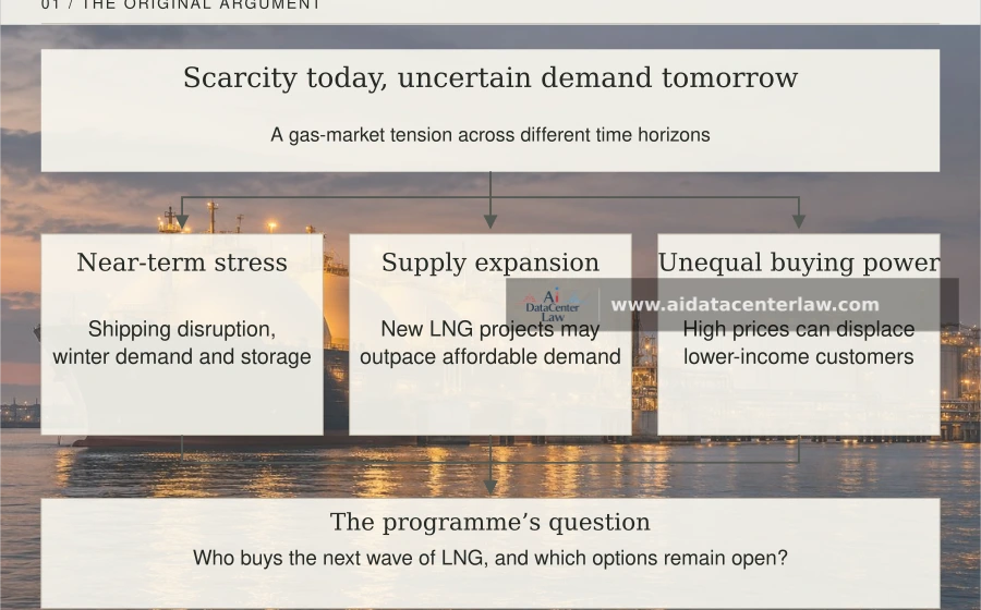 Original argument: Can data sovereignty create gas demand?